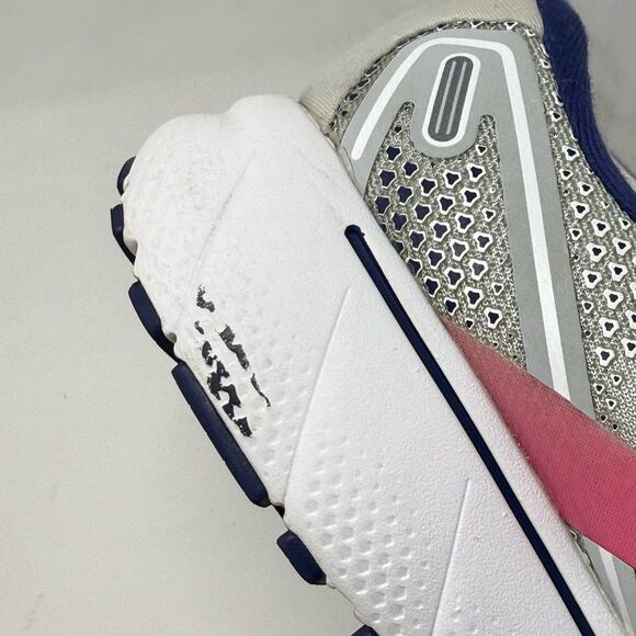 Brooks Ghost 14 Shoes Womens 6 Gray Pink Running Walking Lightweight Sneakers - Picture 11 of 16